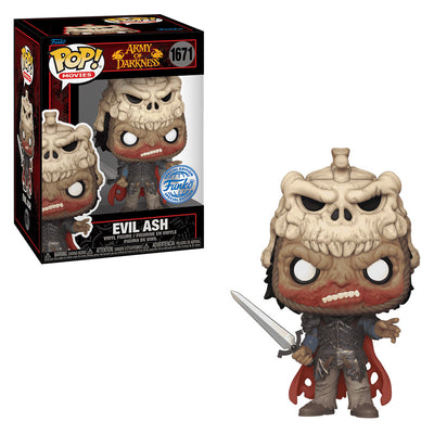 FUNKO POP MOVIES ARMY OF DARKNESS EXCLUSIVE - EVIL ASH 1671