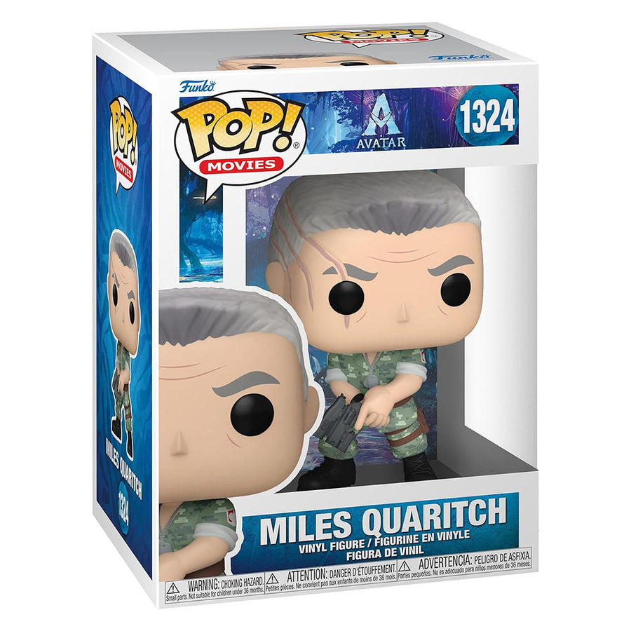 FUNKO POP MOVIES AVATAR - MILES QUARITCH 1324