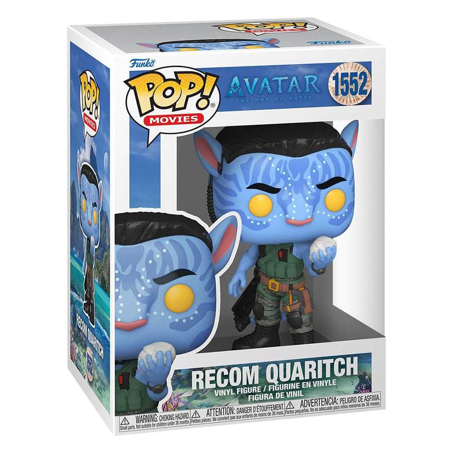 FUNKO POP MOVIES AVATAR: THE WAY OF WATER - RECOM QUARITCH 1552