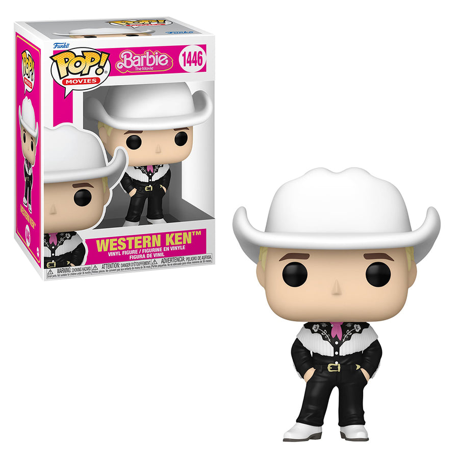 FUNKO POP MOVIES BARBIE THE MOVIE - WESTERN KEN 1446 BRINDE