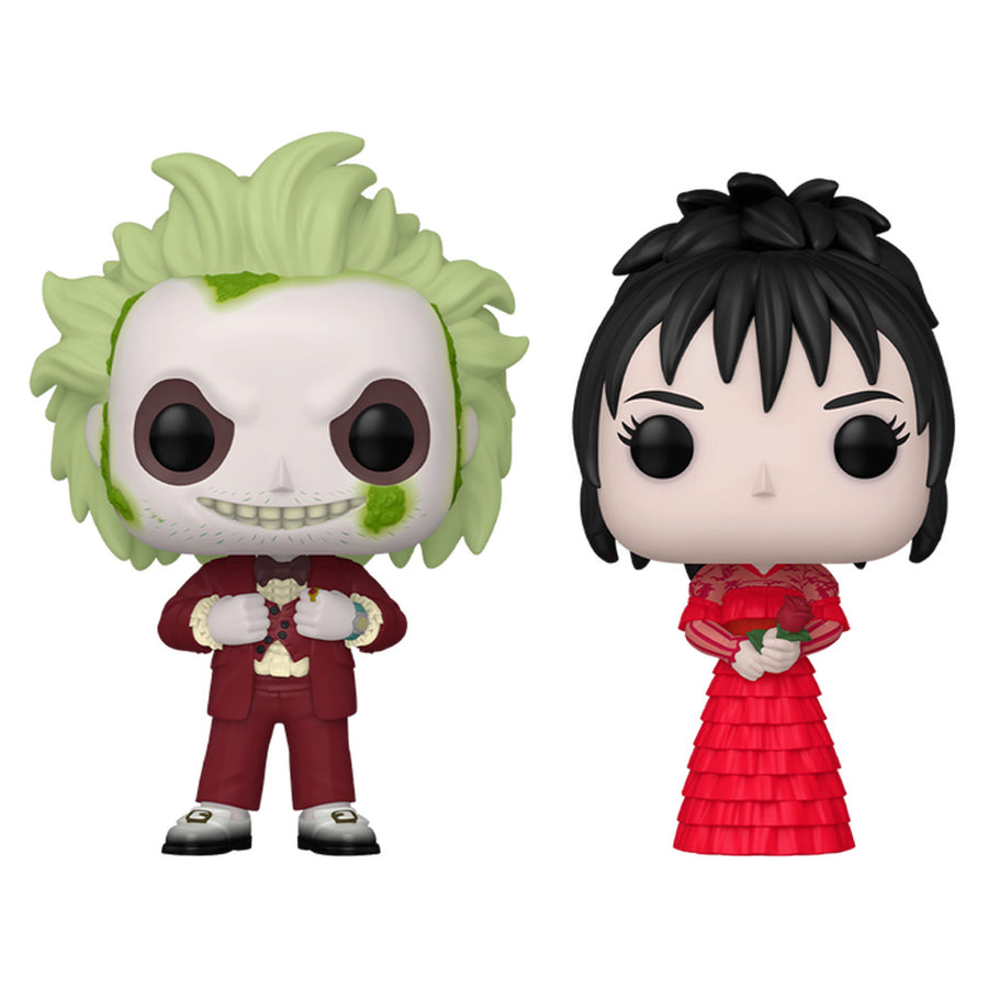 FUNKO POP MOVIES BEETLEJUICE 2 - BEETLEJUICE & LYDIA DEETZ 2-PACK (83087)