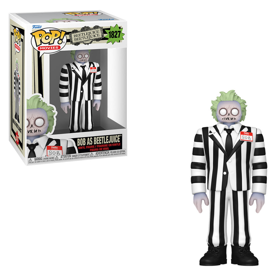 FUNKO POP MOVIES BEETLEJUICE BEETLEJUICE - BOB AS BEETLEJUICE 1827 BRINDE