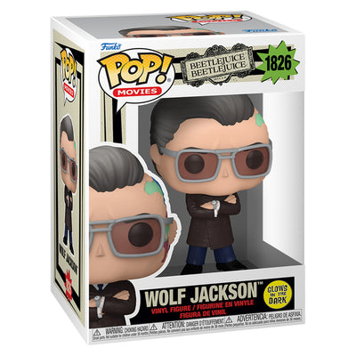 FUNKO POP MOVIES BEETLEJUICE BEETLEJUICE - WOLF JACKSON 1826 (GLOWS IN THE DARK)
