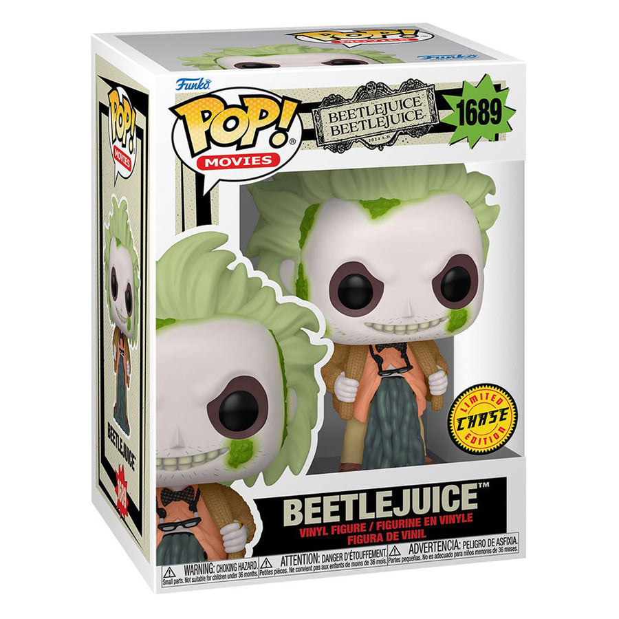 FUNKO POP MOVIES CHASE BEETLEJUICE BEETLEJUICE - BEETLEJUICE 1689