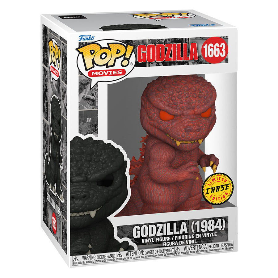 FUNKO POP MOVIES CHASE GODZILLA 70TH ANNIVERSARY - GODZILLA (1984) 1663