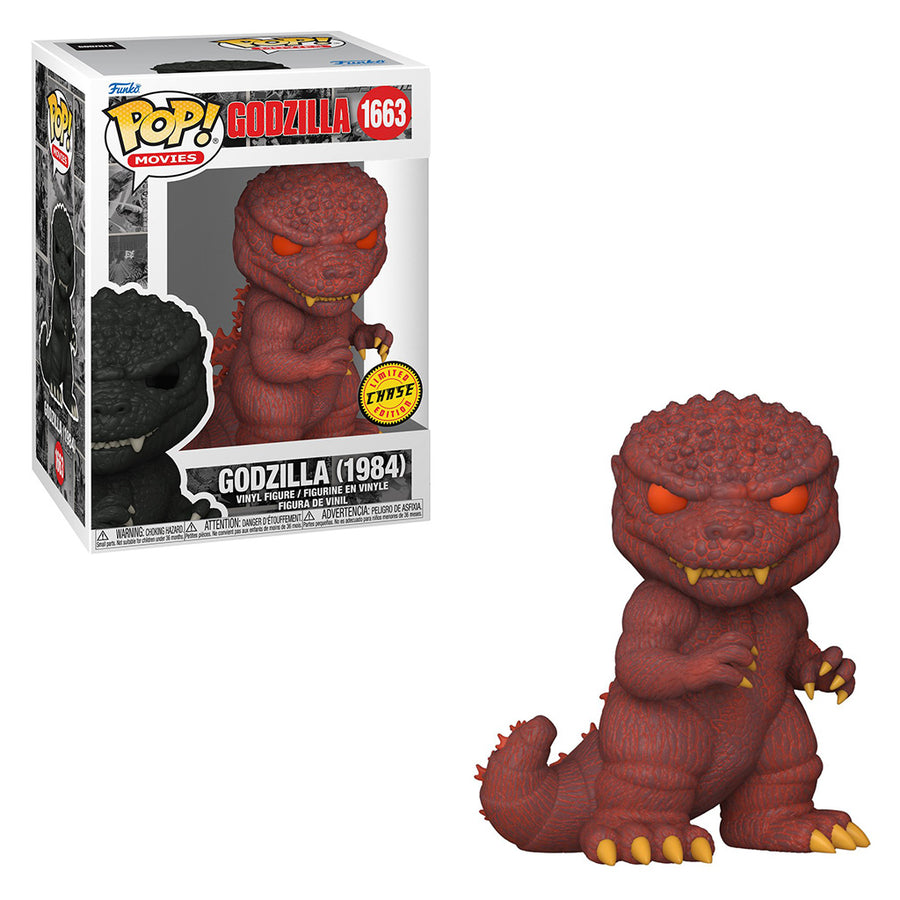 FUNKO POP MOVIES CHASE GODZILLA 70TH ANNIVERSARY - GODZILLA (1984) 1663 BRINDE