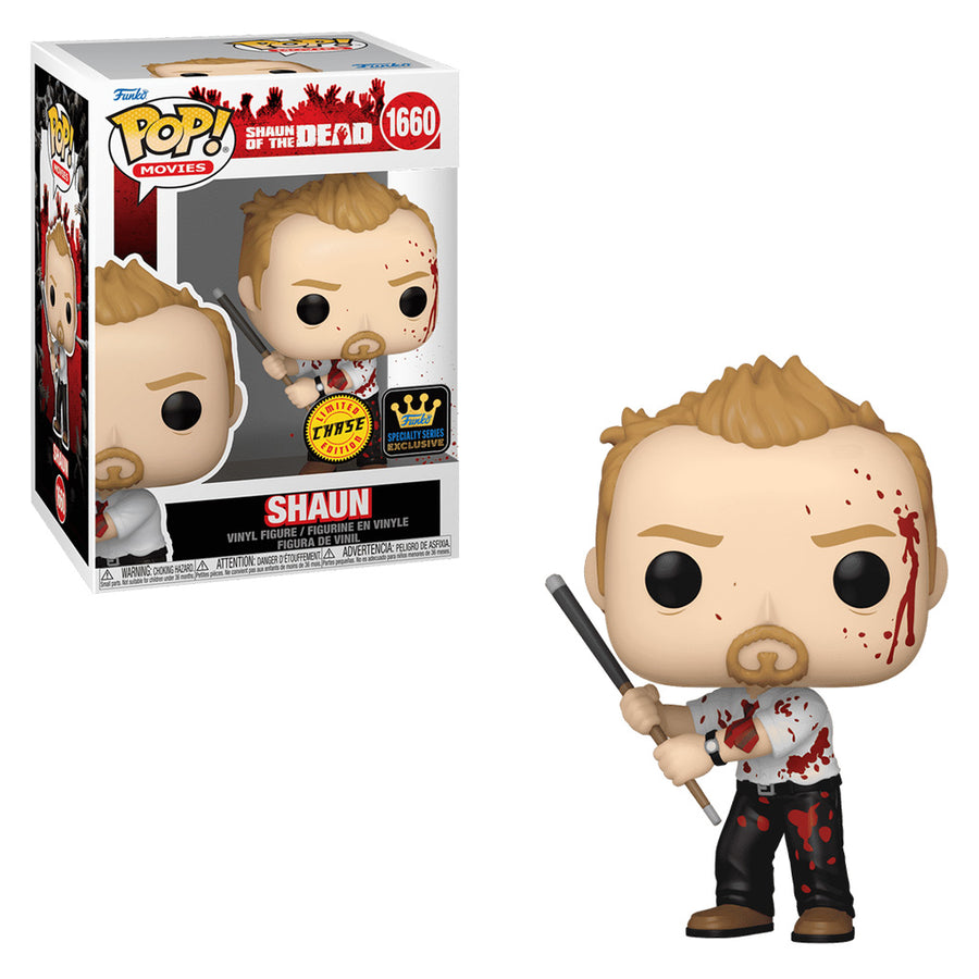 FUNKO POP MOVIES CHASE SHAUN OF THE DEAD - SHAUN 1660