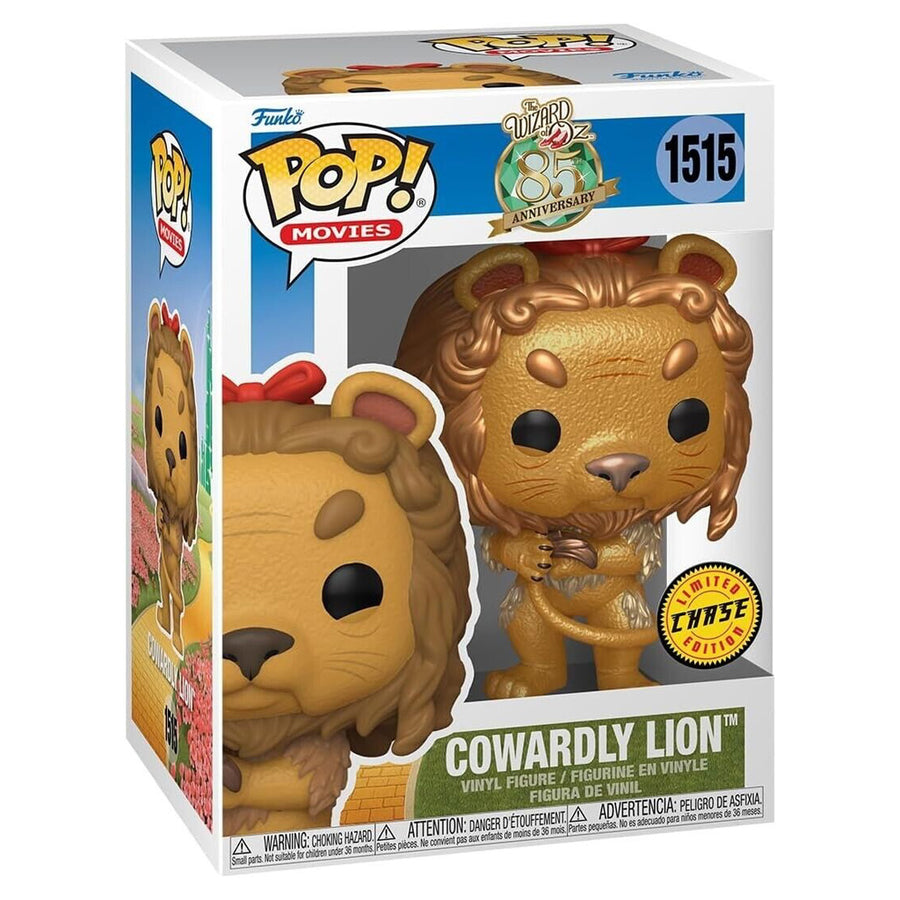 FUNKO POP MOVIES CHASE THE WIZARD OF OZ 85TH ANNIVERSARY - COWARDLY LION 1515