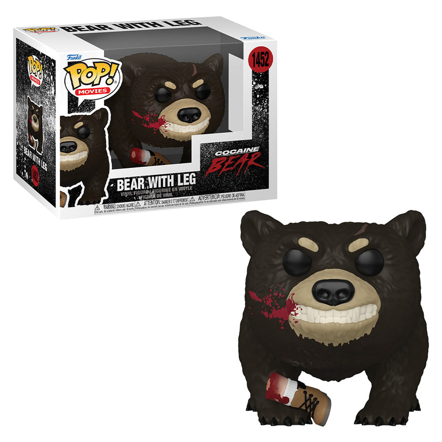 FUNKO POP MOVIES COCAINE BEAR - BEAR WITH LEG 1452 BRINDE