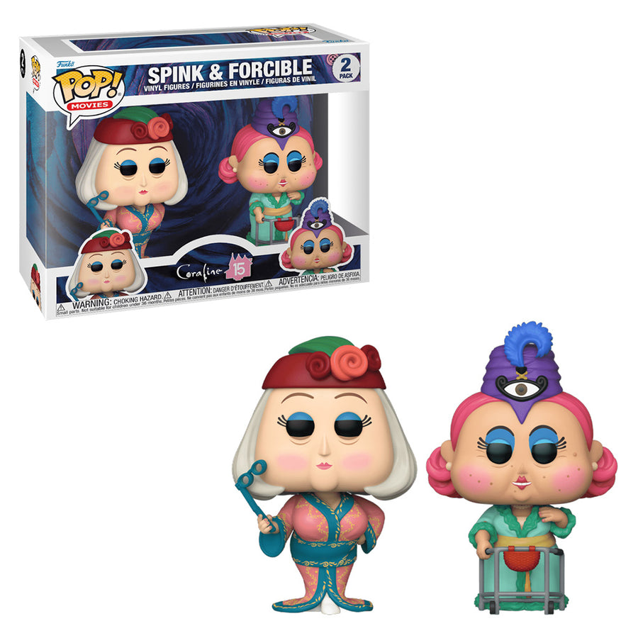 FUNKO POP MOVIES CORALINE - SPINK & FORCIBLE 2-PACK (81168)