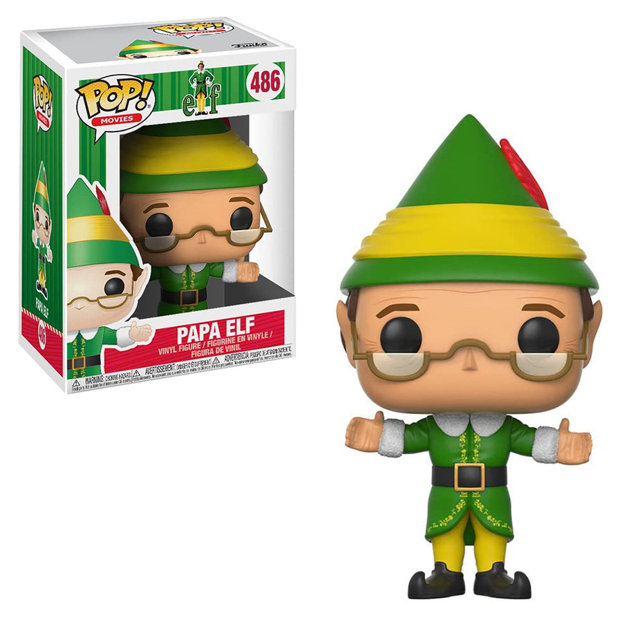 FUNKO POP MOVIES ELF PAPA - ELF 486 BRINDE