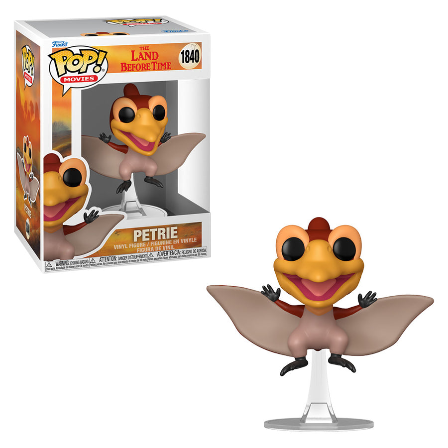 FUNKO POP MOVIES EM BUSCA DO VALE ENCANTADO (THE LAND BEFORE TIME) - PETRIE 1840 BRINDE