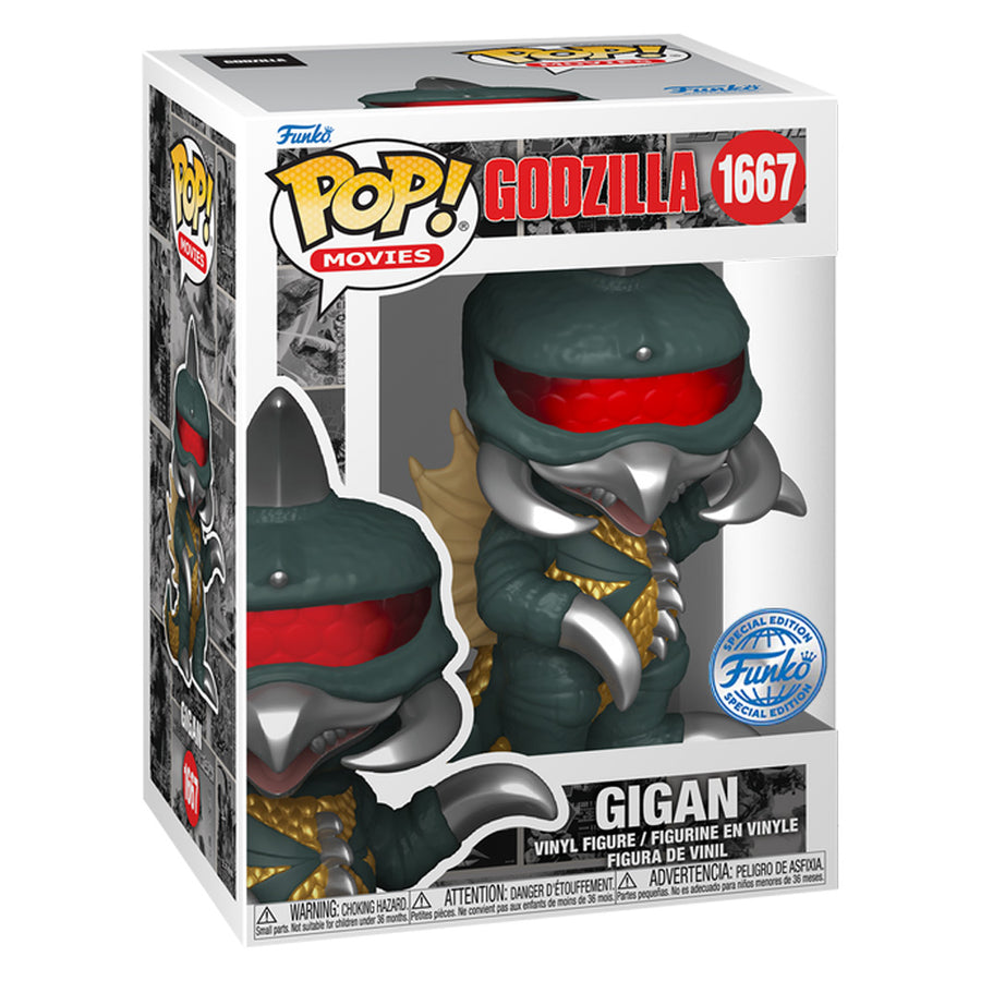 FUNKO POP MOVIES GODZILLA 70TH ANNIVERSARY EXCLUSIVE - GIGAN 1667