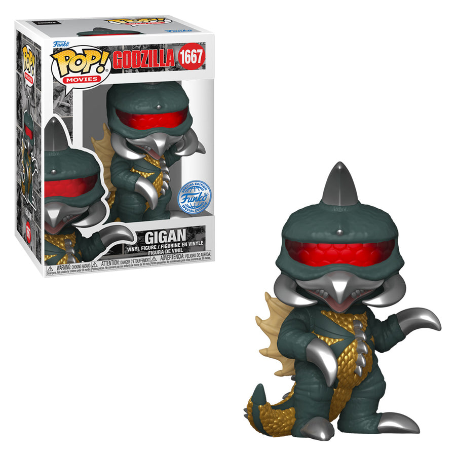FUNKO POP MOVIES GODZILLA 70TH ANNIVERSARY EXCLUSIVE - GIGAN 1667 BRINDE