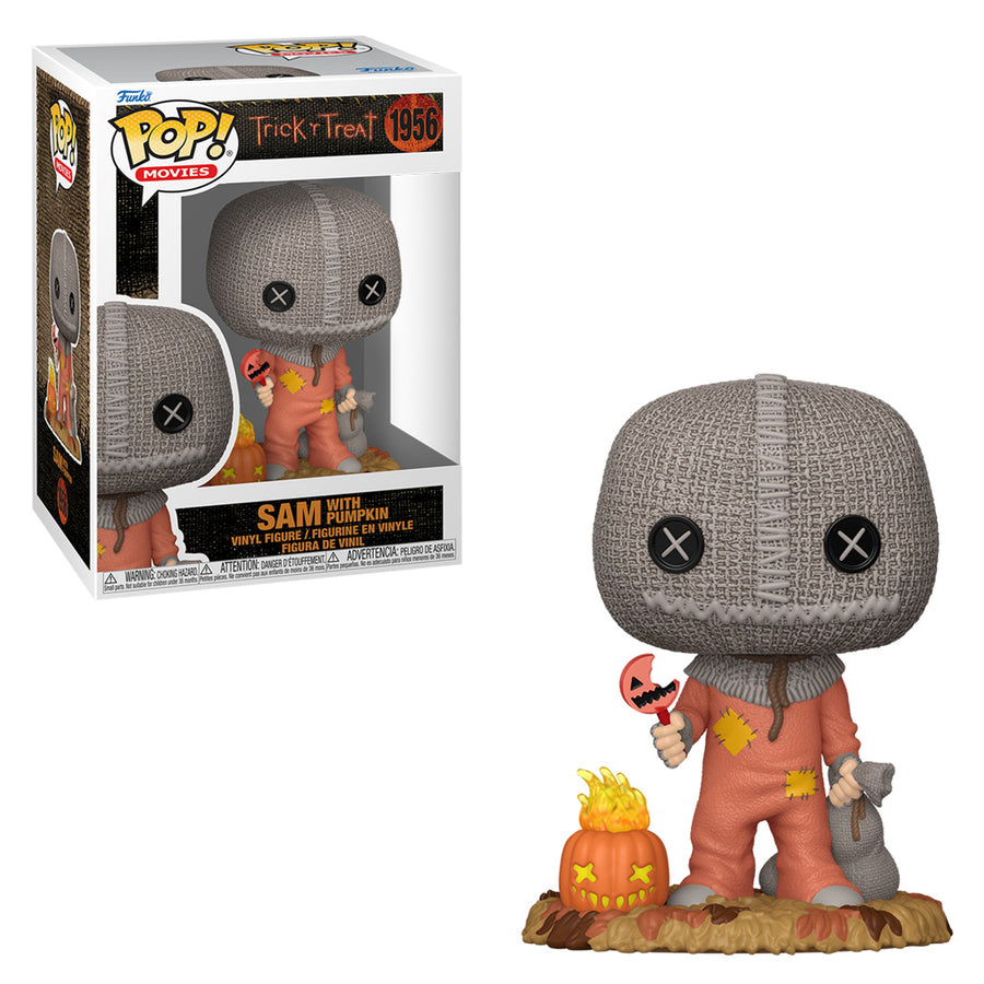 FUNKO POP MOVIES HALLOWEEN: TRICK OR TREAT - SAM WITH PUMPKIN 1956 BRINDE