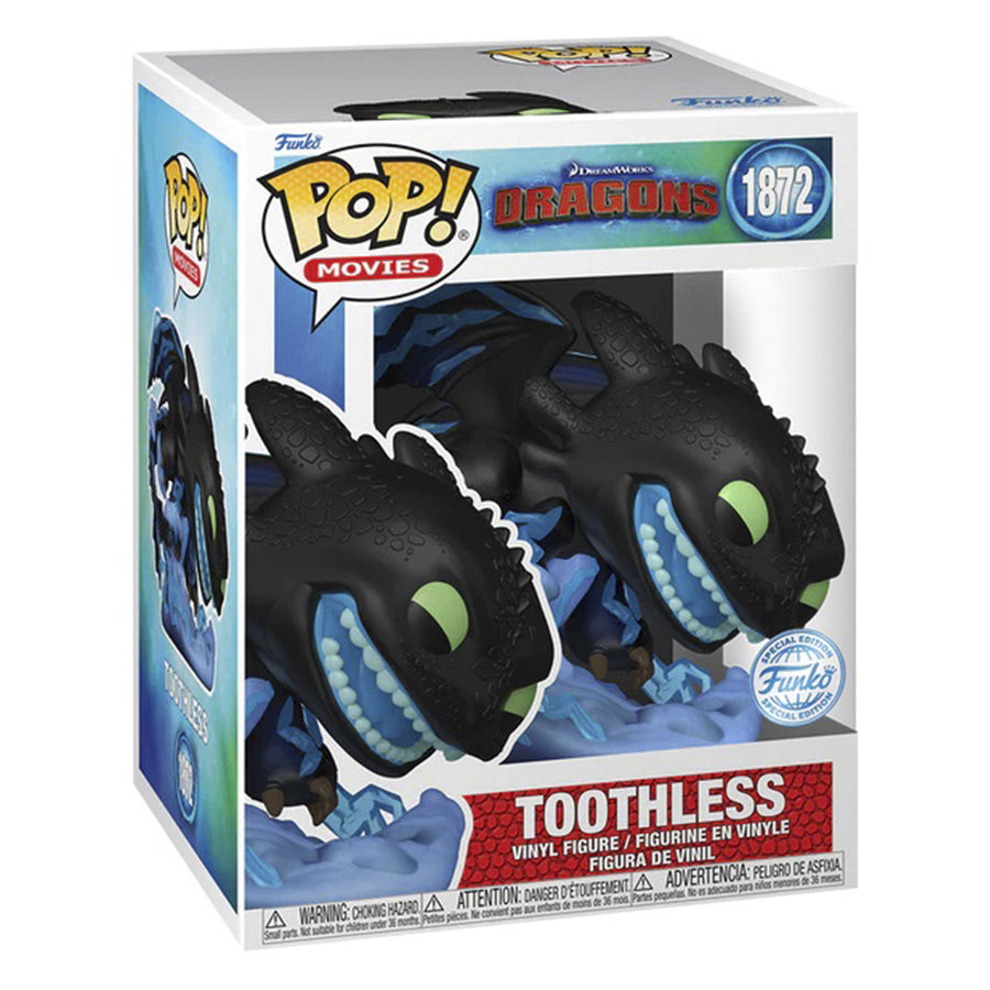 FUNKO POP MOVIES HOW TO TRAIN YOUR DRAGON EXCLUSIVE - TOOTHLESS 1872