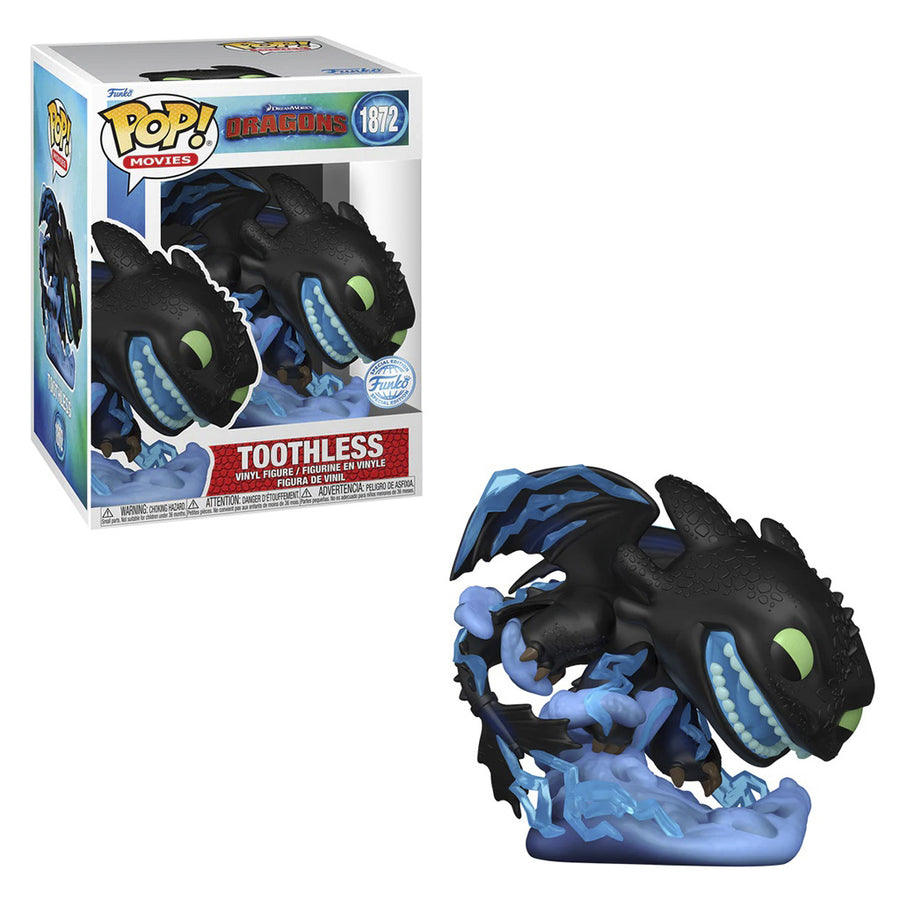FUNKO POP MOVIES HOW TO TRAIN YOUR DRAGON EXCLUSIVE - TOOTHLESS 1872