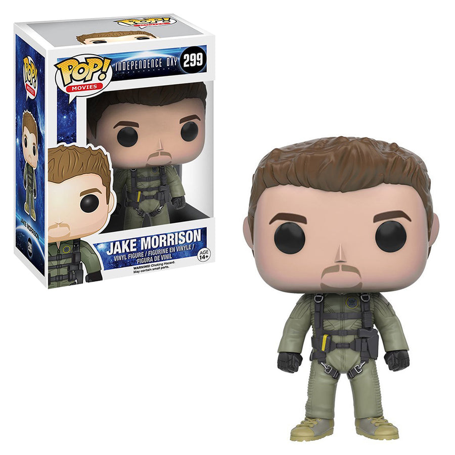 FUNKO POP MOVIES INDEPENDENCE DAY - JAKE MORRISON 299 BRINDE