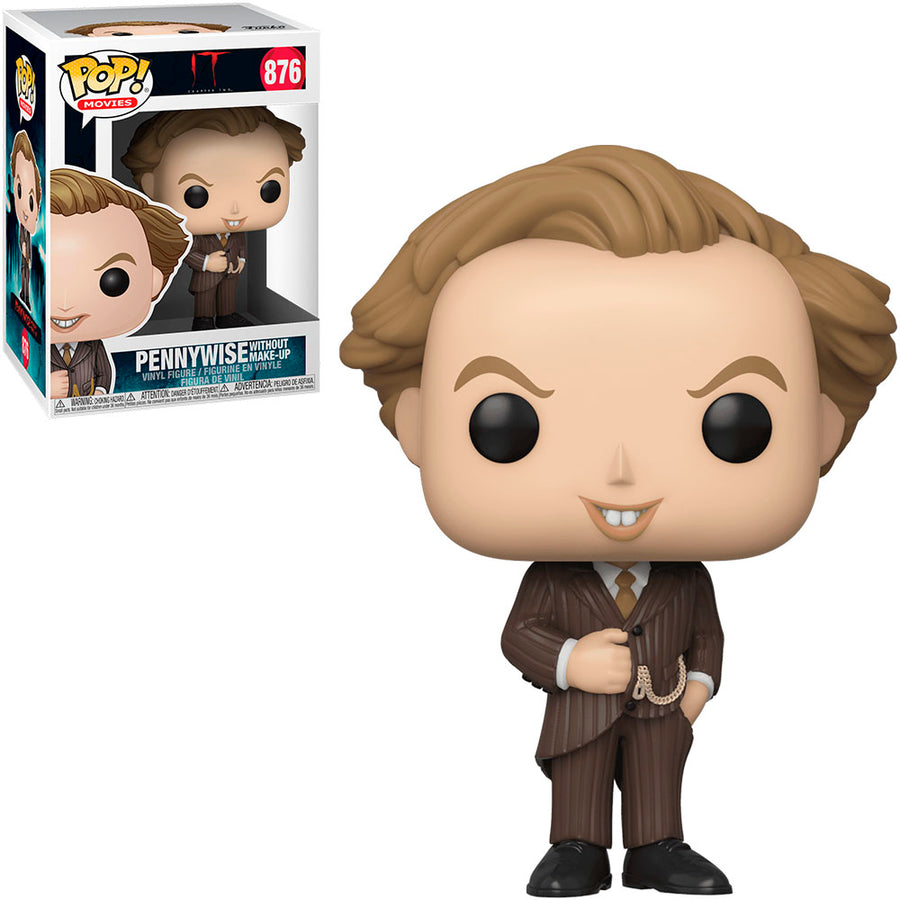 FUNKO POP MOVIES IT CHAPTER 2 - PENNYWISE WITHOUT MAKE-UP 876 BRINDE