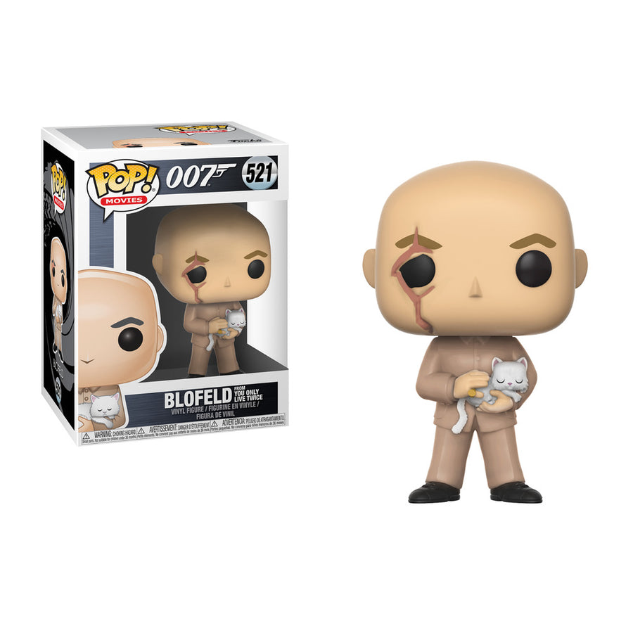 FUNKO POP MOVIES JAMES BOND 007 - BLOFELD 521 BRINDE