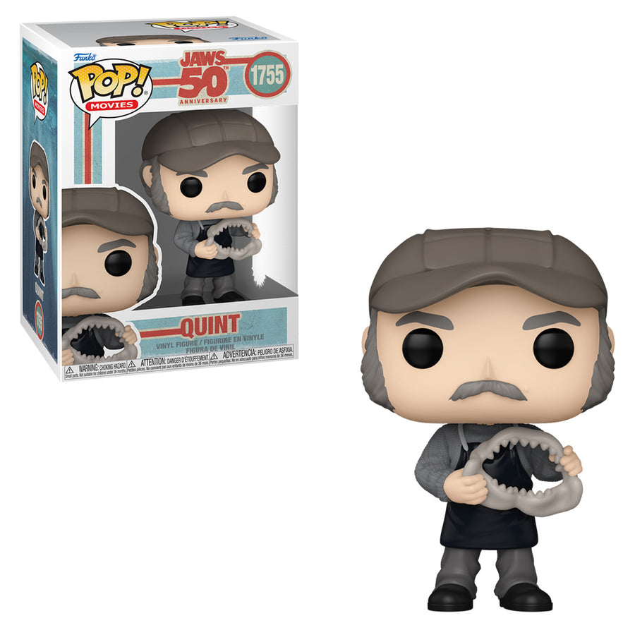 FUNKO POP MOVIES JAWS 50TH ANNIVERSARY - QUINT 1755 BRINDE