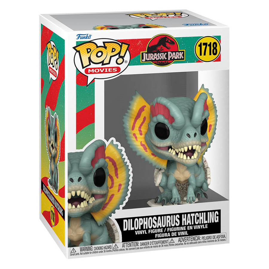 FUNKO POP MOVIES JURASSIC PARK - DILOPHOSAURUS HATCHLING 1718