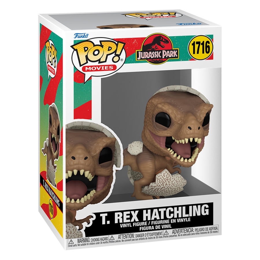 FUNKO POP MOVIES JURASSIC PARK - T.REX HATCHLING 1716