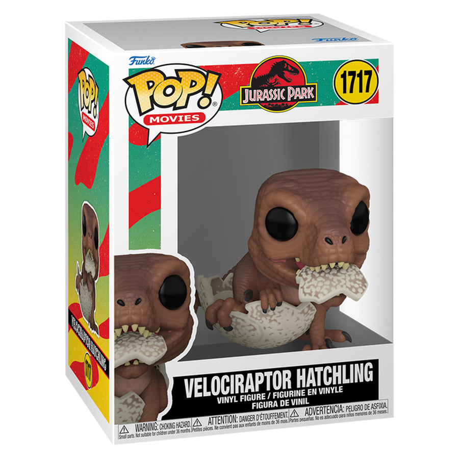 FUNKO POP MOVIES JURASSIC PARK - VELOCIRAPTOR HATCHLING 1717