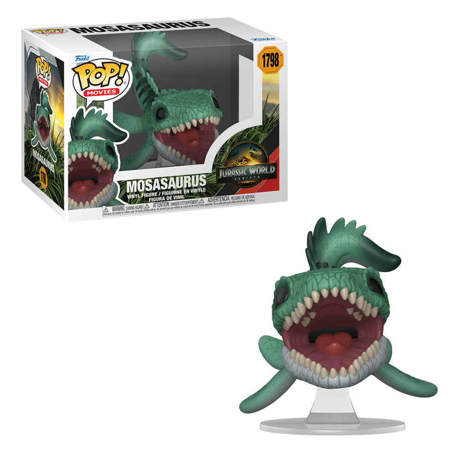 FUNKO POP MOVIES JURASSIC WORLD: REBIRTH - MOSASAURUS 1798 BRINDE