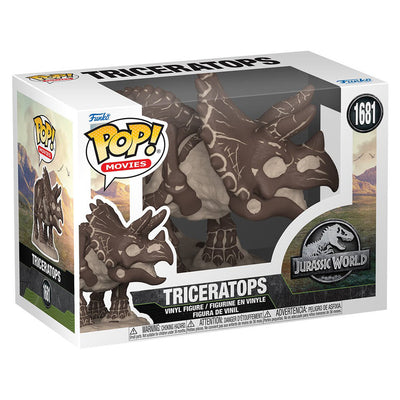 FUNKO POP MOVIES JURASSIC WORLD - TRICERATOPS 1681
