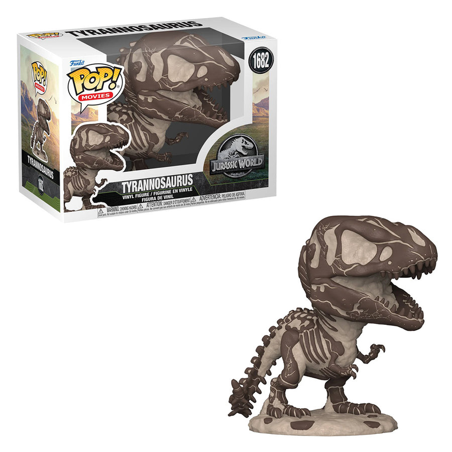 FUNKO POP MOVIES JURASSIC WORLD - TYRANNOSAURUS 1682 BRINDE