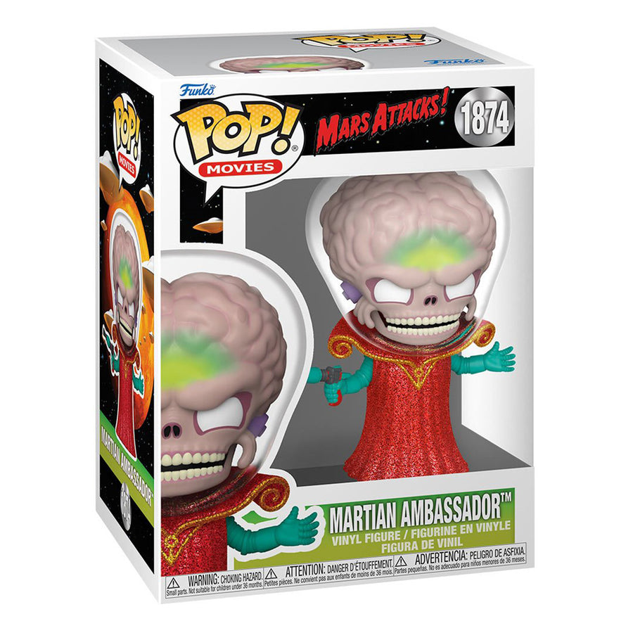 FUNKO POP MOVIES MARS ATTACKS! - MARTIAN AMBASSADOR 1874