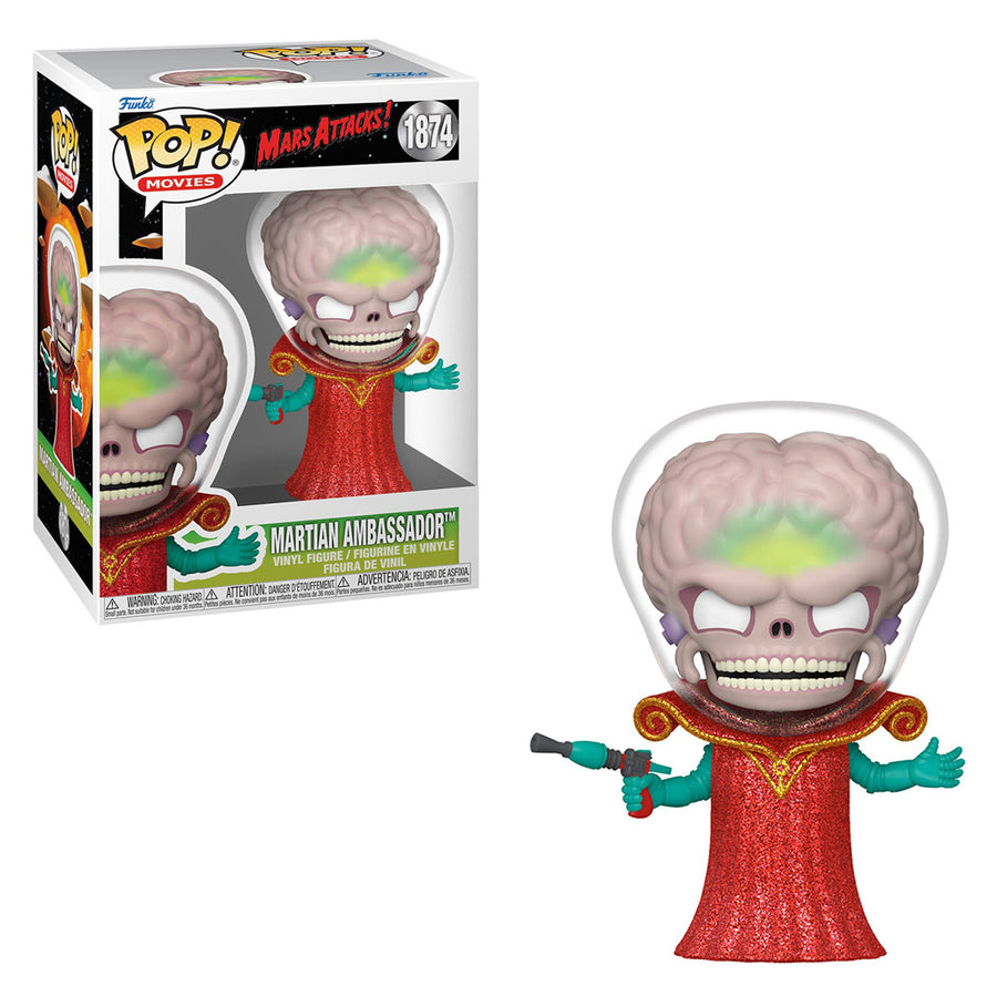 FUNKO POP MOVIES MARS ATTACKS! - MARTIAN AMBASSADOR 1874