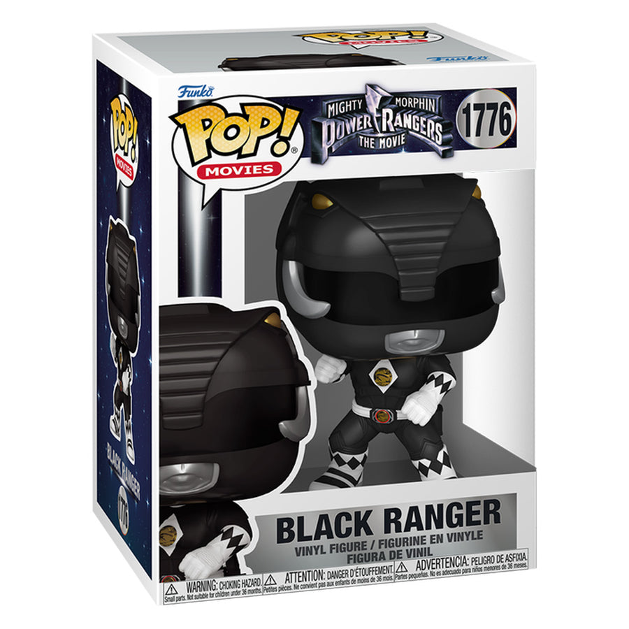 FUNKO POP MOVIES MIGHTY MORPHIN POWER RANGERS THE MOVIE - BLACK RANGER 1776