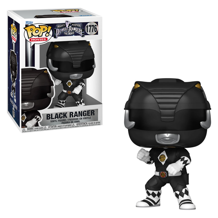 FUNKO POP MOVIES MIGHTY MORPHIN POWER RANGERS THE MOVIE - BLACK RANGER 1776