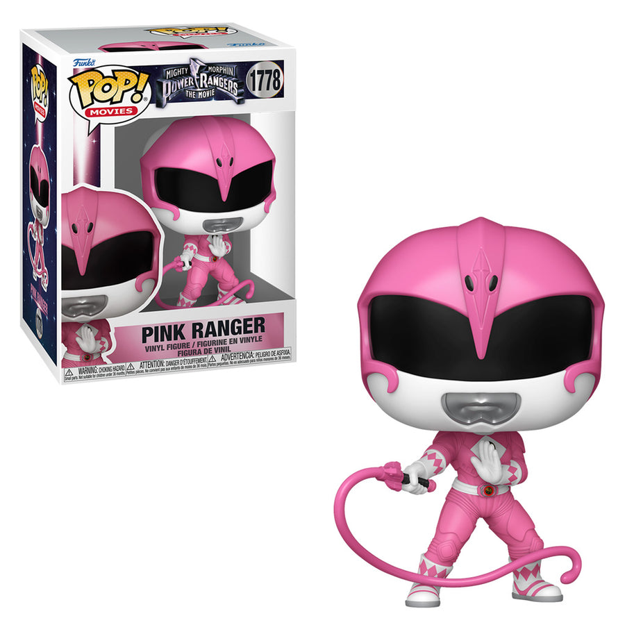 FUNKO POP MOVIES MIGHTY MORPHIN POWER RANGERS THE MOVIE - PINK RANGER 1778 BRINDE