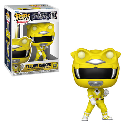 FUNKO POP MOVIES MIGHTY MORPHIN POWER RANGERS THE MOVIE - YELLOW RANGER 1781 (GLOWS IN THE DARK)