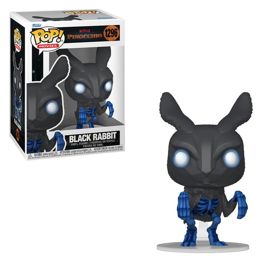 FUNKO POP MOVIES PINOCCHIO - BLACK RABBIT 1296 BRINDE