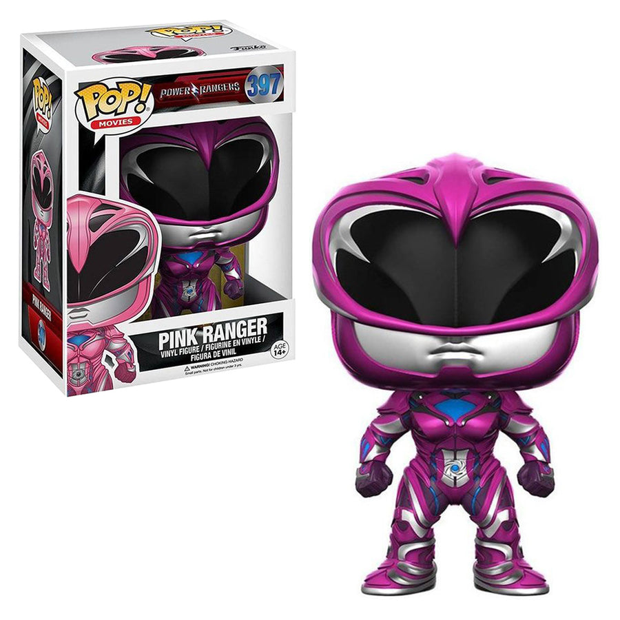 FUNKO POP MOVIES POWER RANGERS - PINK MOVIE 397 BRINDE