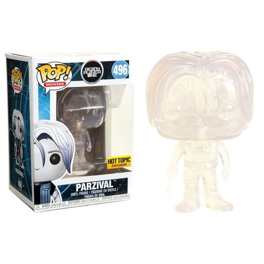 FUNKO POP MOVIES READY PLAYER ONE EXCLUSIVE - PARZIVAL TRANSPARENT 496 BRINDE