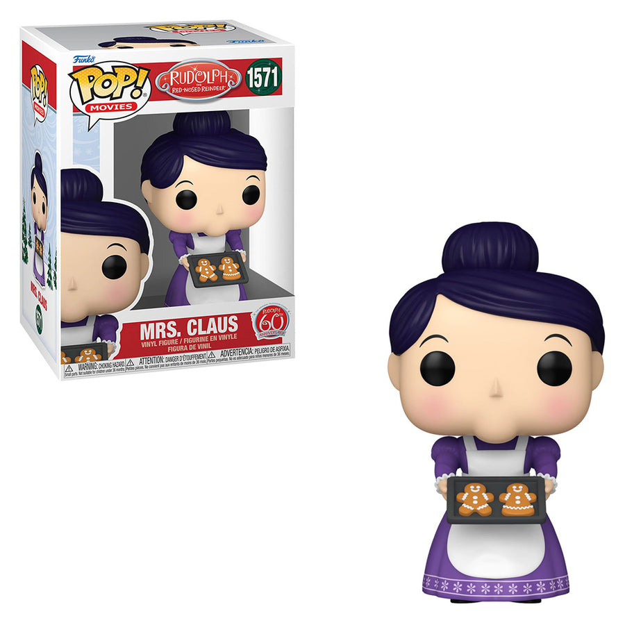 FUNKO POP MOVIES RUDOLPH THE RED-NOSED REINDEER 60TH ANNIVERSARY - MRS. CLAUS 1571 BRINDE