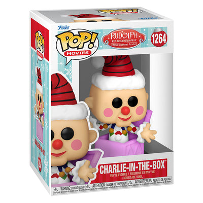 FUNKO POP MOVIES RUDOLPH THE RED-NOSED REINDEER - CHARLIE-IN-THE-BOX 1264