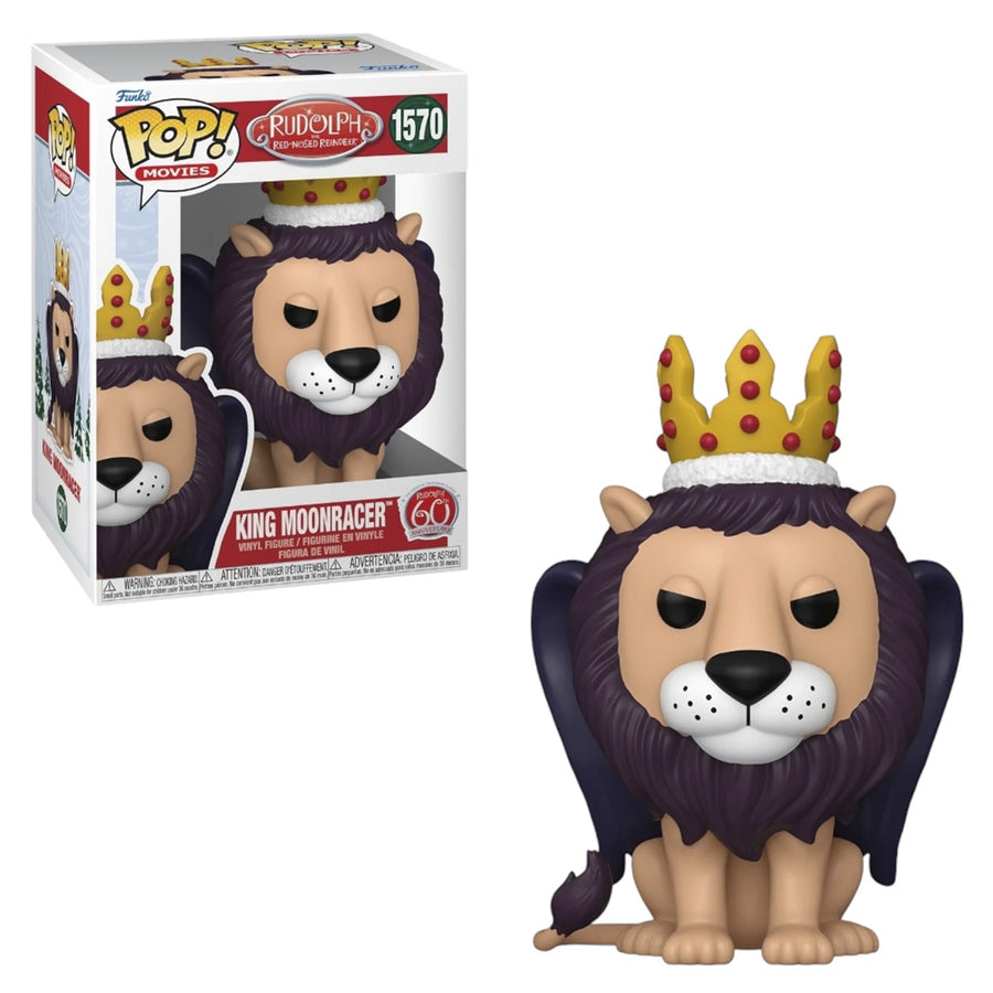 FUNKO POP MOVIES RUDOLPH THE RED-NOSED REINDEER - KING MOONRACER 1570 BRINDE