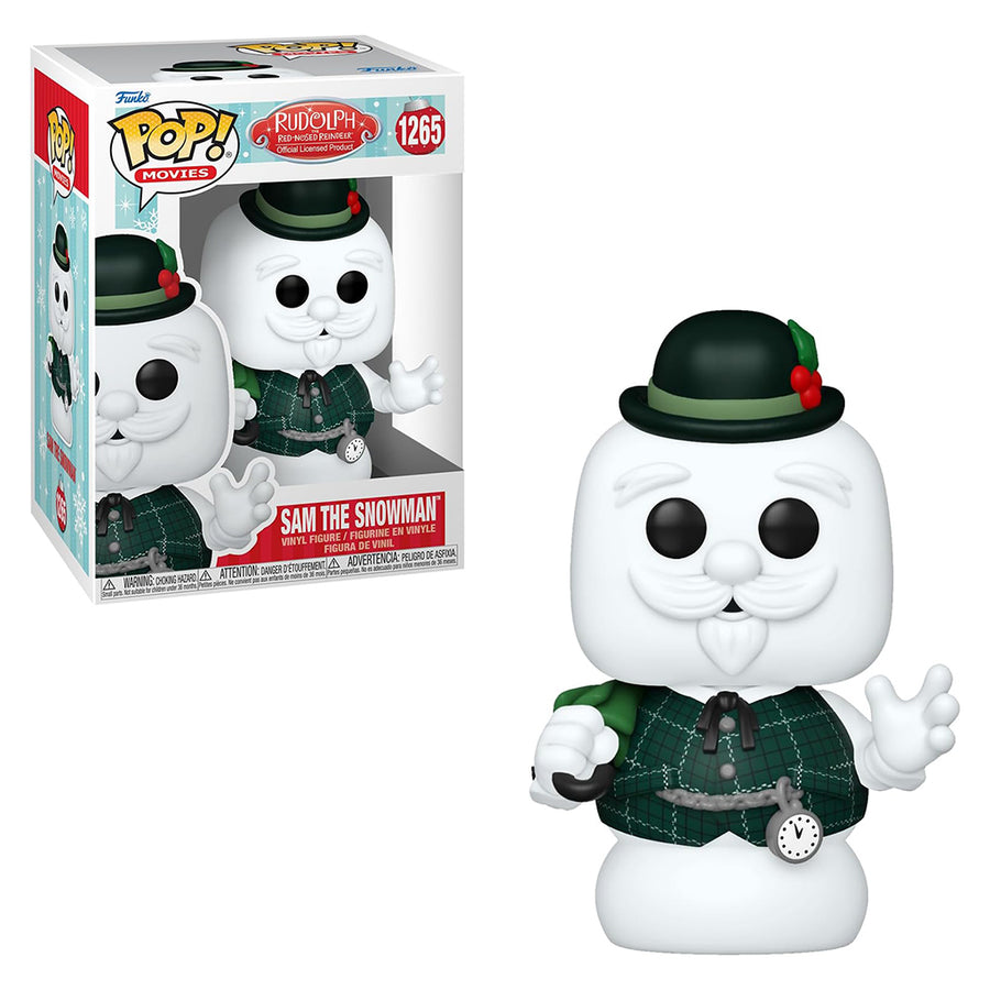 FUNKO POP MOVIES RUDOLPH THE RED-NOSED REINDEER - SAM THE SNOWMAN 1265 BRINDE