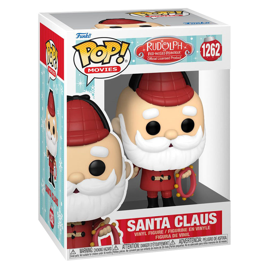 FUNKO POP MOVIES RUDOLPH THE RED-NOSED REINDEER - SANTA CLAUS 1262