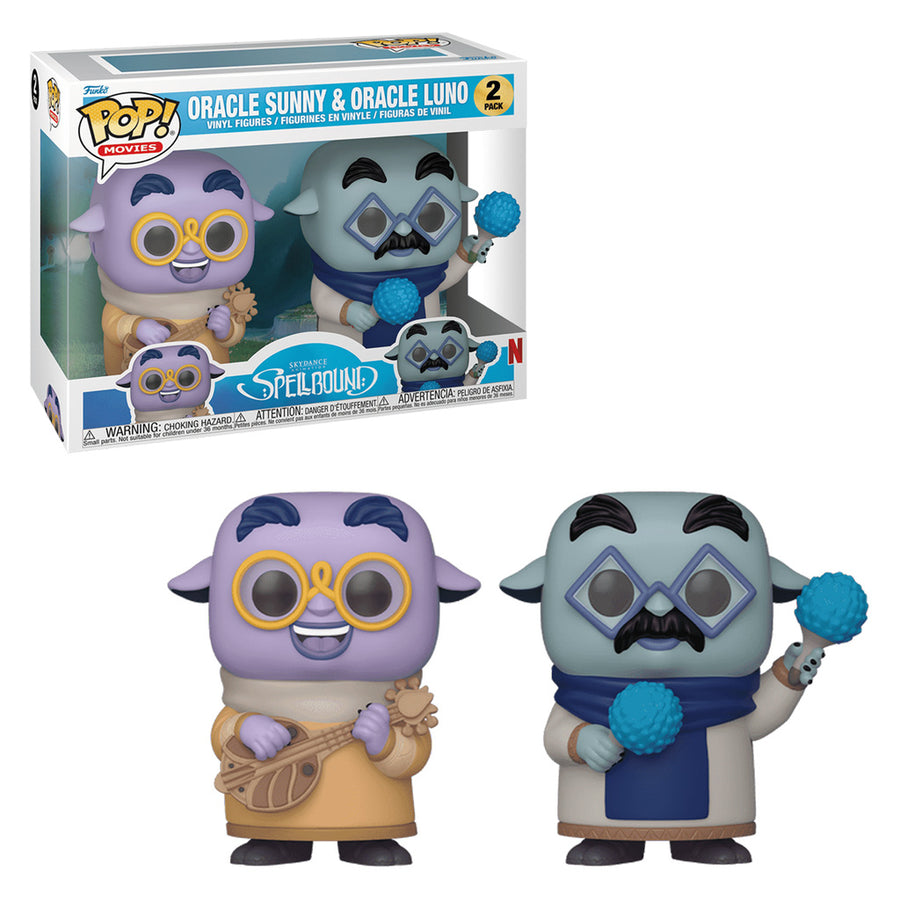 FUNKO POP MOVIES SPELLBOUND - ORACLE SUNNY & ORACLE LUNO 2-PACK (67869) BRINDE