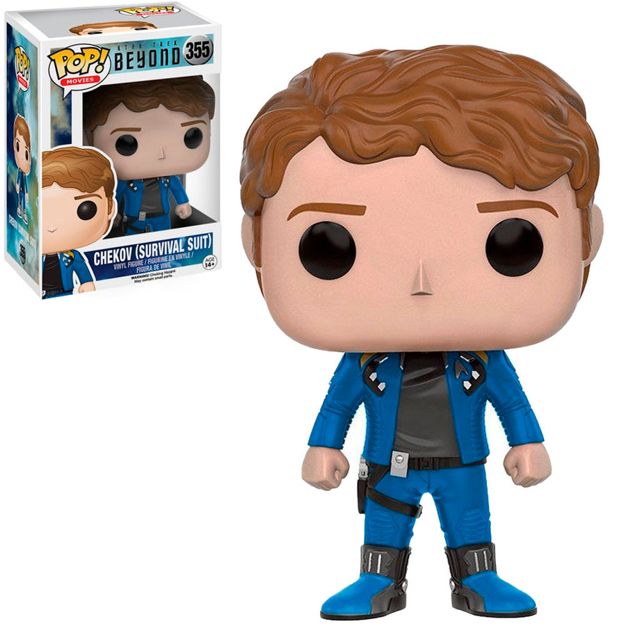 FUNKO POP MOVIES STAR TREK BEYOND - CHEKOV (SURVIVAL SUIT) 355 BRINDE