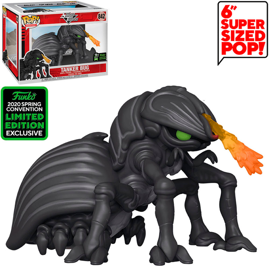 FUNKO POP MOVIES STARSHIP TROOPERS EXCLUSIVE ECCC 2020 - TANKER BUG 842