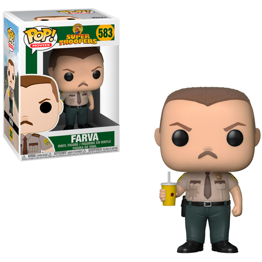 FUNKO POP MOVIES SUPER TROOPERS - FARVA 583 BRINDE