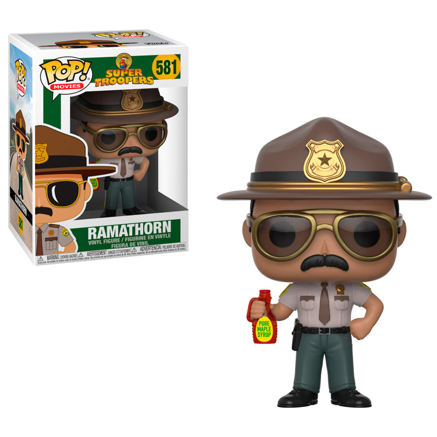 FUNKO POP MOVIES SUPER TROOPERS - RAMATHORN 581 BRINDE